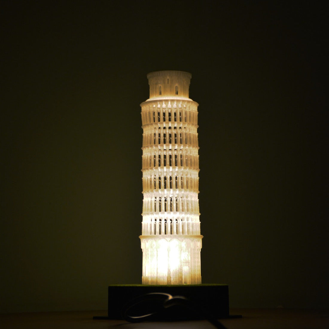 Leaning Tower of Pisa Lamp